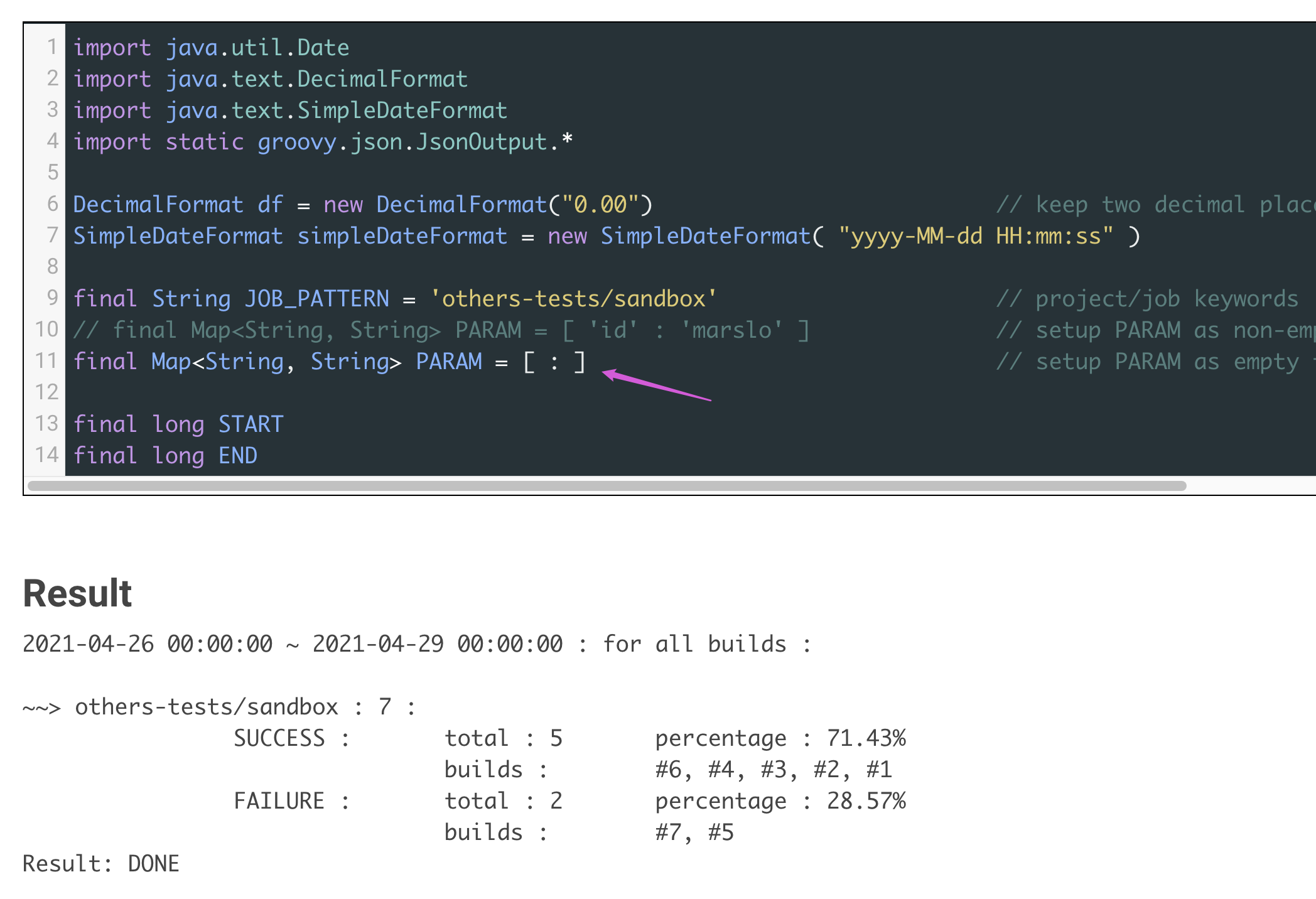 build-history-with-status-and-percentage-for-all-builds