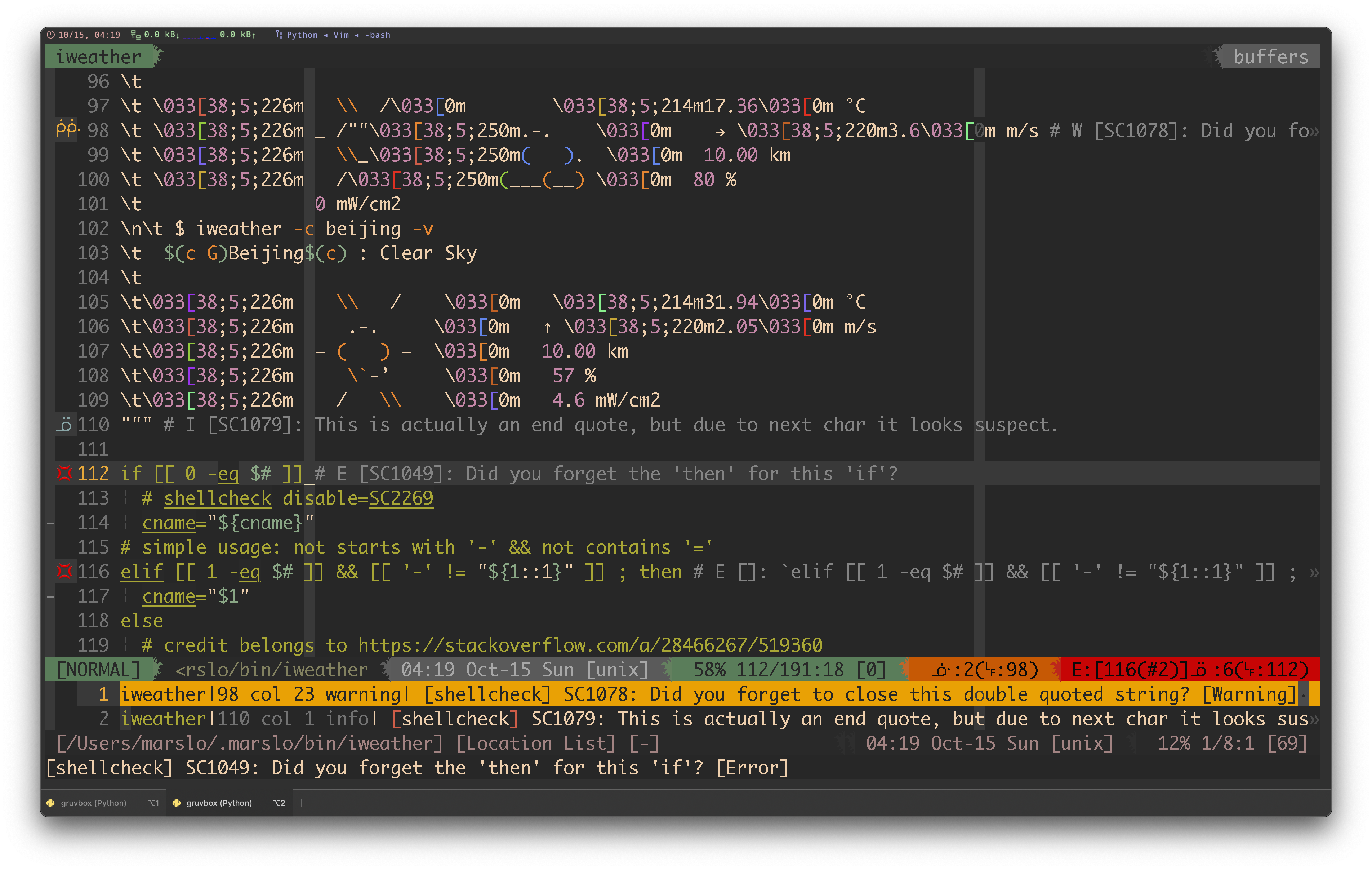 Monaco vim